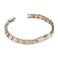 Pulsera Boccadamo Hombre Man in Acero ABR776RS